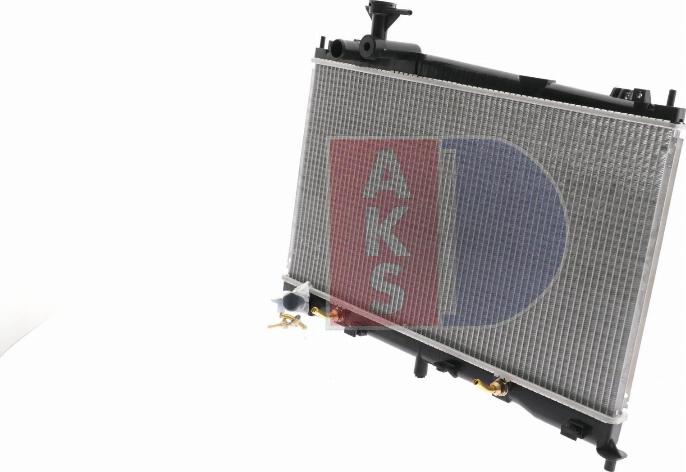 AKS Dasis 110034N - Radiator, racire motor aaoparts.ro