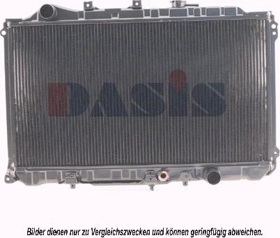 AKS Dasis 110140N - Radiator, racire motor aaoparts.ro