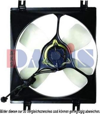 AKS Dasis 118023N - Ventilator, radiator aaoparts.ro