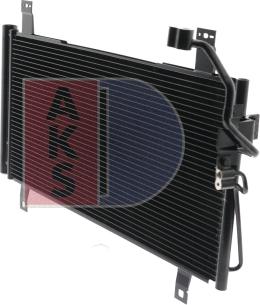 AKS Dasis 112013N - Condensator, climatizare aaoparts.ro
