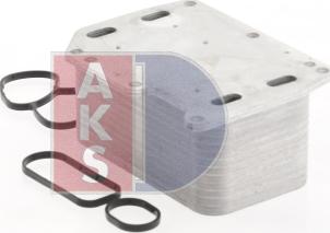 AKS Dasis 186012N - Radiator ulei, ulei motor aaoparts.ro