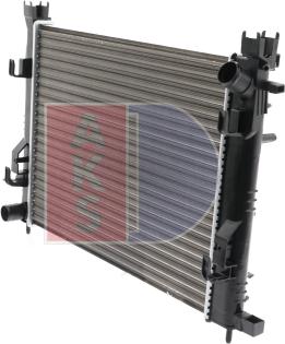 AKS Dasis 180094N - Radiator, racire motor aaoparts.ro