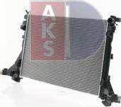 AKS Dasis 180104N - Radiator, racire motor aaoparts.ro