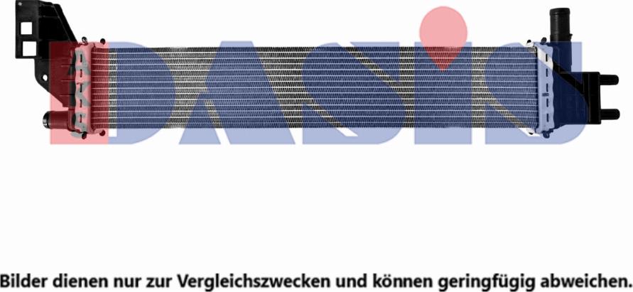 AKS Dasis 180126N - Radiator, racire motor aaoparts.ro