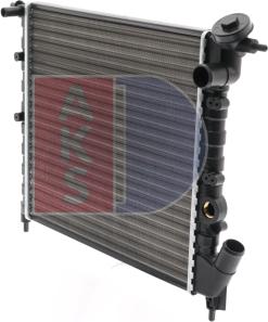 AKS Dasis 180740N - Radiator, racire motor aaoparts.ro