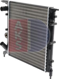 AKS Dasis 180750N - Radiator, racire motor aaoparts.ro