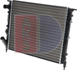 AKS Dasis 180760N - Radiator, racire motor aaoparts.ro