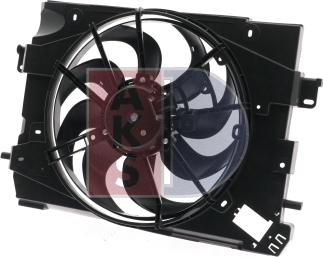 AKS Dasis 188082N - Ventilator, radiator aaoparts.ro