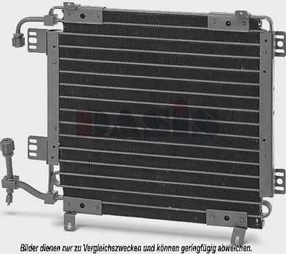 AKS Dasis 182320N - Condensator, climatizare aaoparts.ro