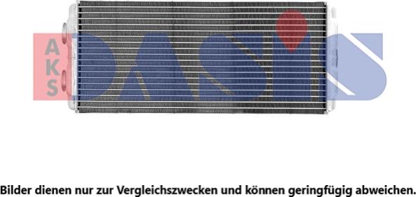 AKS Dasis 139014N - Schimbator caldura, incalzire habitaclu aaoparts.ro