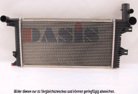 AKS Dasis 132380N - Radiator, racire motor aaoparts.ro