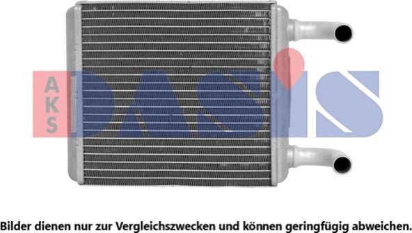 AKS Dasis 129014N - Schimbator caldura, incalzire habitaclu aaoparts.ro