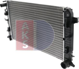 AKS Dasis 120000N - Radiator, racire motor aaoparts.ro