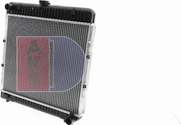 AKS Dasis 120160N - Radiator, racire motor aaoparts.ro