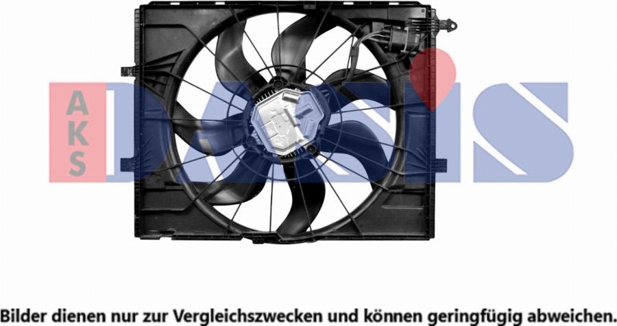 AKS Dasis 128091N - Paleta ventilator, racire motor aaoparts.ro