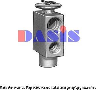 AKS Dasis 840067N - Supapa expansiune, clima aaoparts.ro