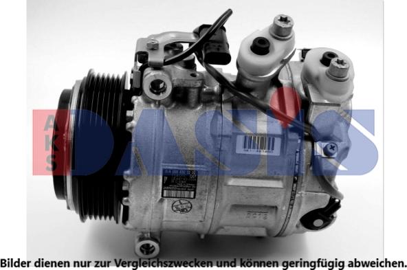 AKS Dasis 850172N - Compresor, climatizare aaoparts.ro