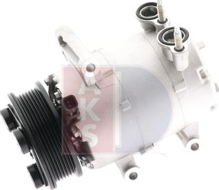 AKS Dasis 851541N - Compresor, climatizare aaoparts.ro