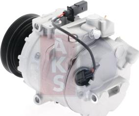 AKS Dasis 851078N - Compresor, climatizare aaoparts.ro
