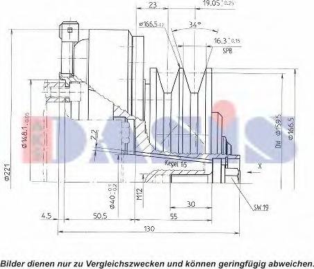 AKS Dasis 851169N - Cupla magnetica, climatizare aaoparts.ro