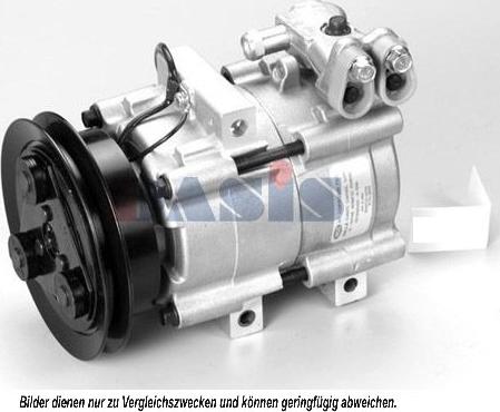 AKS Dasis 858399N - Compresor, climatizare aaoparts.ro