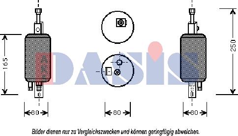 AKS Dasis 800387N - Uscator,aer conditionat aaoparts.ro