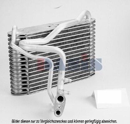 AKS Dasis 820500N - Evaporator,aer conditionat aaoparts.ro