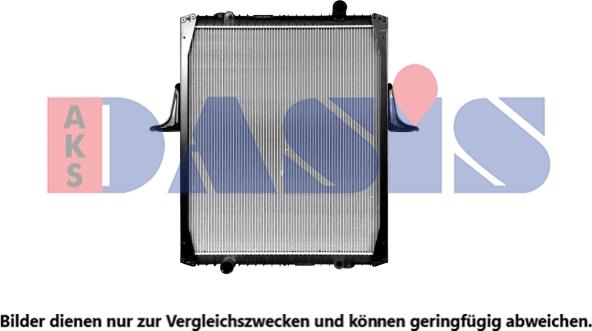 AKS Dasis 390046X - Radiator, racire motor aaoparts.ro