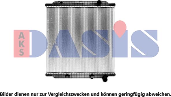 AKS Dasis 390035SXB - Radiator, racire motor aaoparts.ro