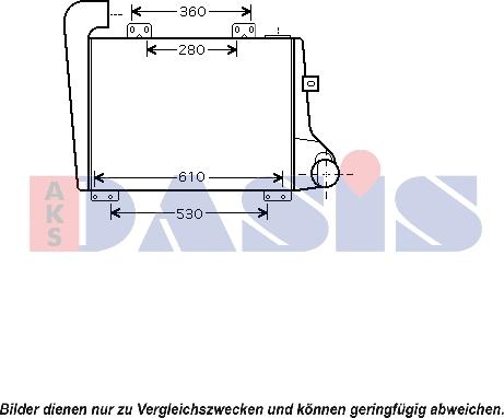 AKS Dasis 397005N - Intercooler, compresor aaoparts.ro