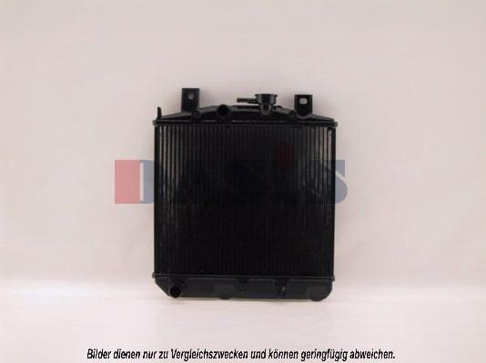 AKS Dasis 360070N - Radiator, racire motor aaoparts.ro