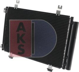 AKS Dasis 322018N - Condensator, climatizare aaoparts.ro