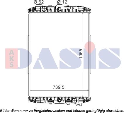 AKS Dasis 290220S - Radiator, racire motor aaoparts.ro