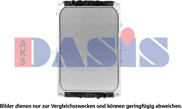 AKS Dasis 290220X - Radiator, racire motor aaoparts.ro
