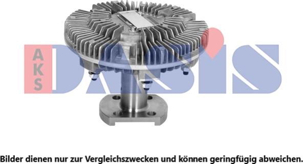 AKS Dasis 298230N - Cupla, ventilator radiator aaoparts.ro