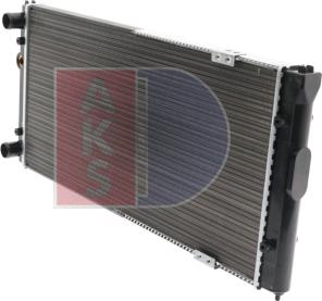 AKS Dasis 240080N - Radiator, racire motor aaoparts.ro