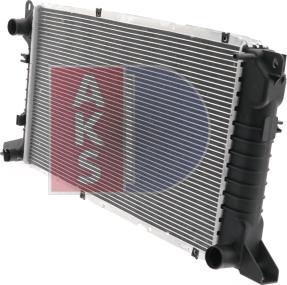 AKS Dasis 250270N - Radiator, racire motor aaoparts.ro