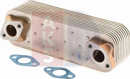 AKS Dasis 266006N - Radiator ulei, ulei motor aaoparts.ro