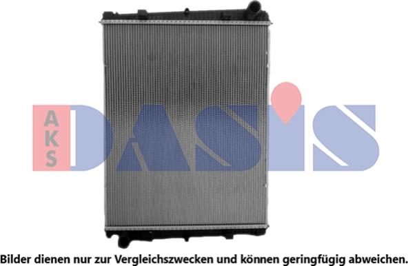 AKS Dasis 260055N - Radiator, racire motor aaoparts.ro