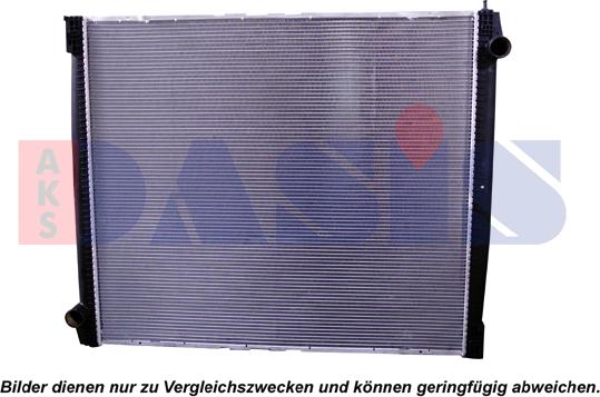 AKS Dasis 260019N - Radiator, racire motor aaoparts.ro