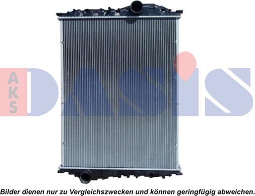 AKS Dasis 261890S - Radiator, racire motor aaoparts.ro