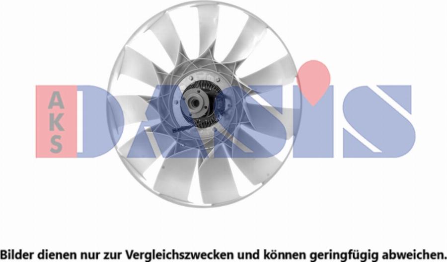 AKS Dasis 268038N - Ventilator, radiator aaoparts.ro