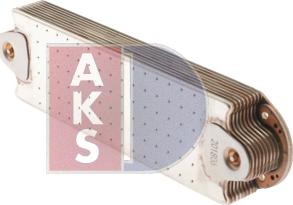 AKS Dasis 286003N - Radiator ulei, ulei motor aaoparts.ro