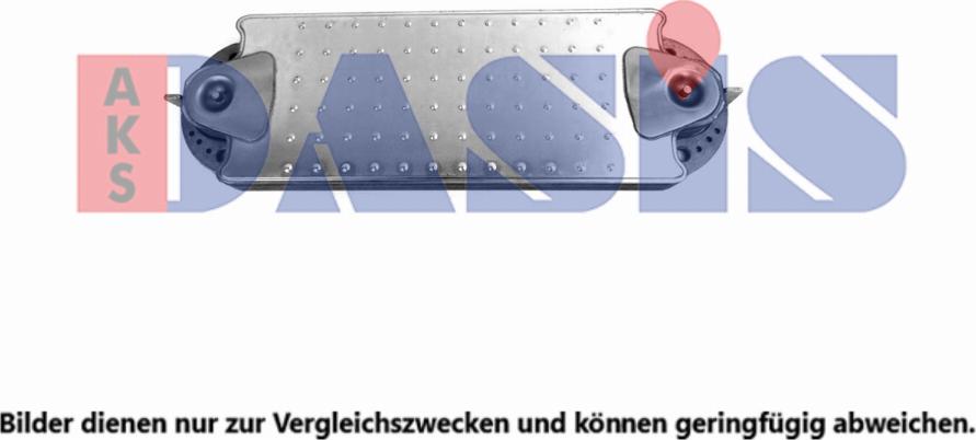 AKS Dasis 286020N - Radiator ulei, ulei motor aaoparts.ro