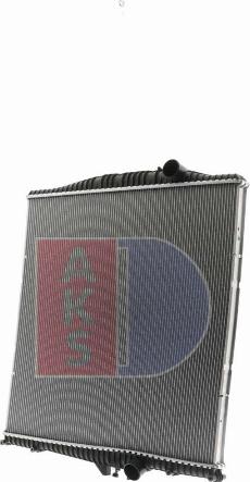 AKS Dasis 280005SXV - Radiator, racire motor aaoparts.ro