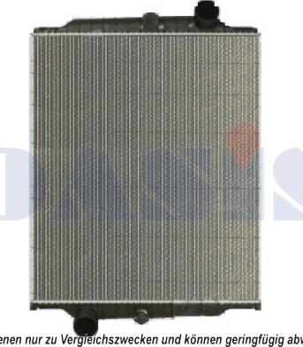 AKS Dasis 280014S - Radiator, racire motor aaoparts.ro