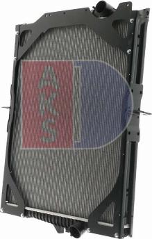 AKS Dasis 280100N - Radiator, racire motor aaoparts.ro