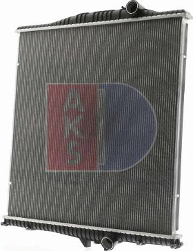 AKS Dasis 280110S - Radiator, racire motor aaoparts.ro