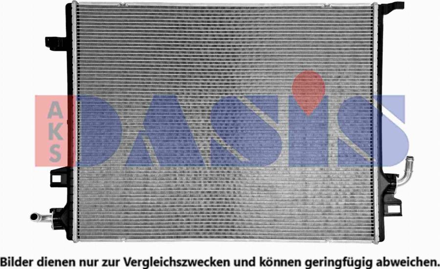 AKS Dasis 220032N - Radiator, racire motor aaoparts.ro