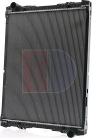AKS Dasis 270003X - Radiator, racire motor aaoparts.ro